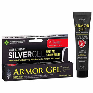 Silver Biotics - Armor Gel Wound Dressing Gel, 42g