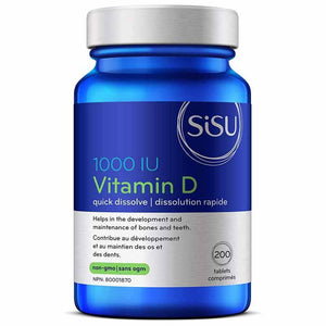 Sisu - Vitamin D3, 1000IU | Multiple Options