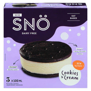 Snö - Chocolate Frenzy Ice Cream Sandwich, 3x100ml
