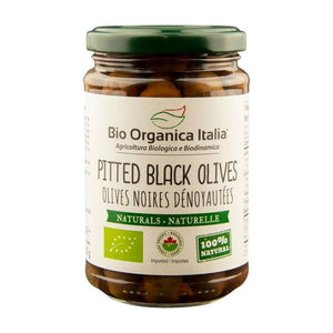 Spain Gourmet Canada - Bio Organica Italia Pitted Olives Naturals, 280g | Multiple Flavours