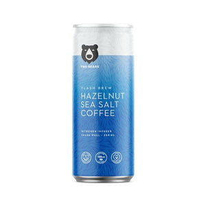 Two Bears - Hazelnut Sea Salt Flash Brew Coffee, 250ml