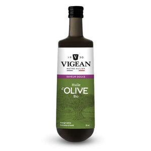 VIGEAN - Organic Mild Extra Virgin Olive Oil, 750ml