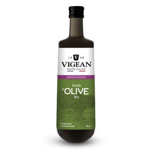 VIGEAN - Organic Mild Extra Virgin Olive Oil (Spain), 750ml