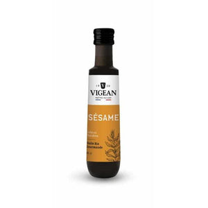 VIGEAN - Organic Traditionally Roasted Gourmet Sesame Oil | Multiple Sizes
