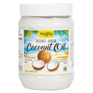 VegiDay - Organic Virgin Coconut Oil, 1.5L