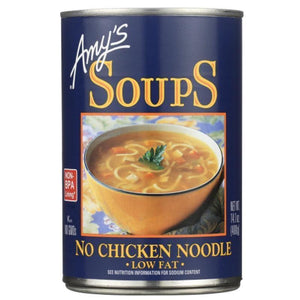 Amy’s - No Chicken Low Fat Noodle Soup, 14.1 Oz