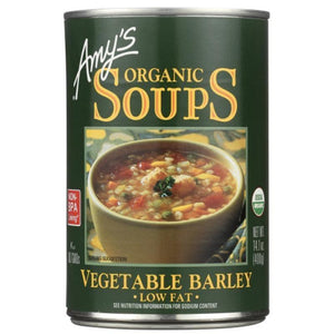 Amy’s - Vegetable Barley Low Fat Soup, 14.1 Oz