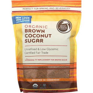 Big Tree Farms – Brown Coconut Sugar, 16 oz