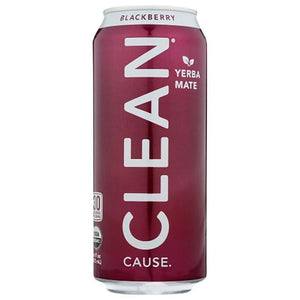 Clean Cause – Yerba Mate Blackberry, 16 oz