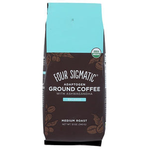 Four Sigmatic – Ground Coffee with Ashwagandha, 12 oz