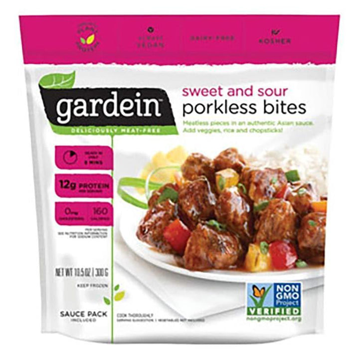 Gardein - Sweet N’ Sour Porkless Bites, 10.5 oz- Pantry 1