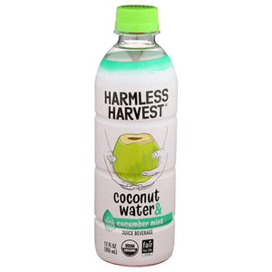 Harmless Harvest - Cucumber Mint Coconut Water, 12 oz