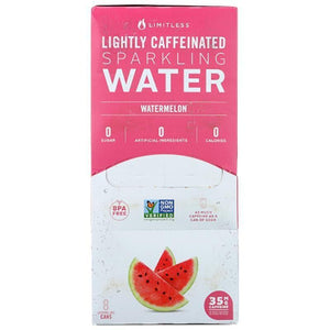 Limitless Caffeinated Water – Watermelon, 12 oz