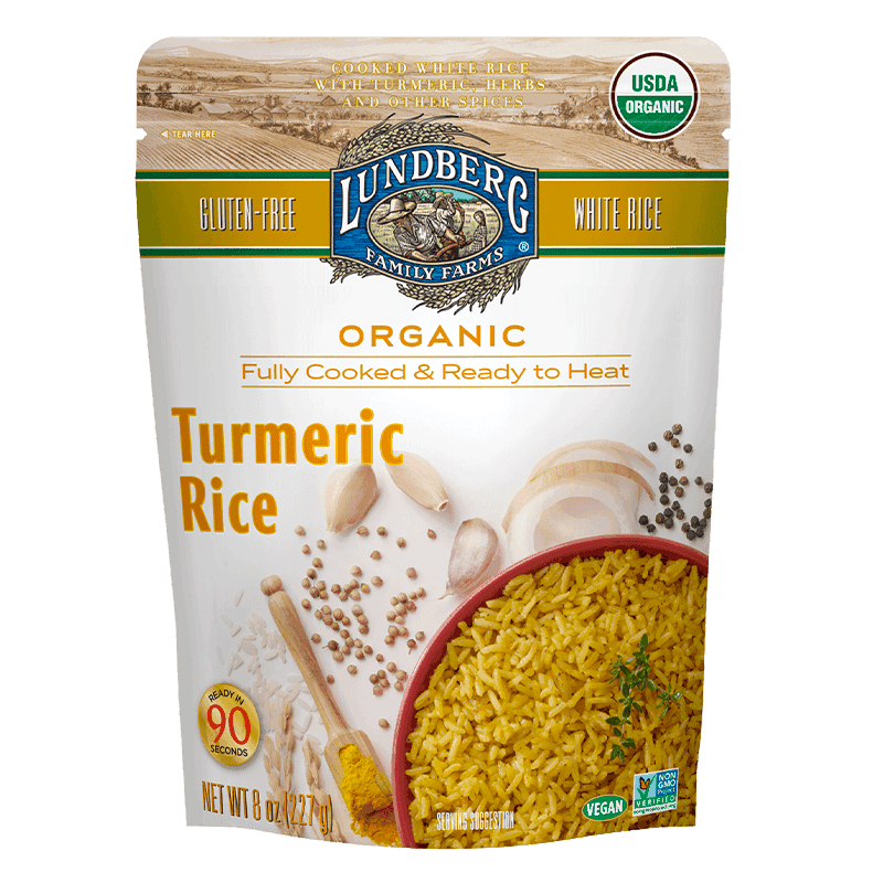 Lundberg Ready to Heat Turmeric Rice, 8 oz PlantX Canada