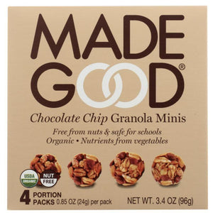 MadeGood - Chocolate Chip Granola Bars