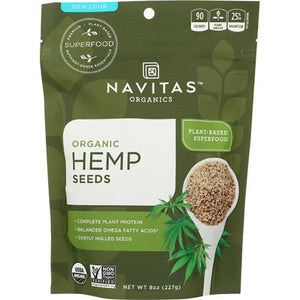 Navitas – Hemp Seeds, 8 oz