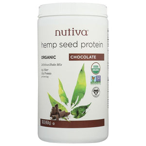 Nutiva – Hempseed Protein Chocolate, 16 oz