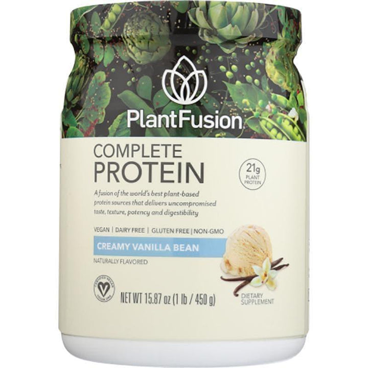 PlantFusion – Vanilla Protein Powder, 15.87 oz- Pantry 1