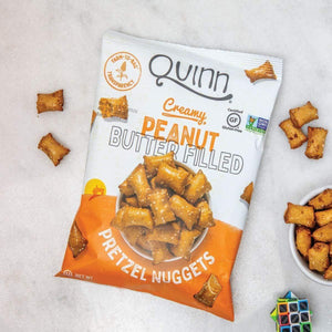 Quinn - Peanut Butter Filled Pretzel Nuggets, 1.5 Oz