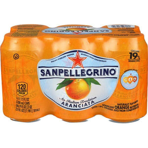 San Pellegrino - Aranciata Orange Soda, 6pk, 66.9 oz