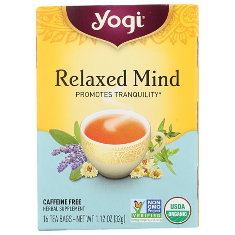 Buy Yogi Tea Relaxed Mind, 16 Bags, 1.1 oz PlantX Canada