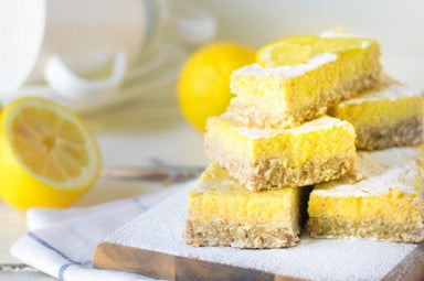 Easter Dessert Lemon Bars (Vegan, Gluten-free)