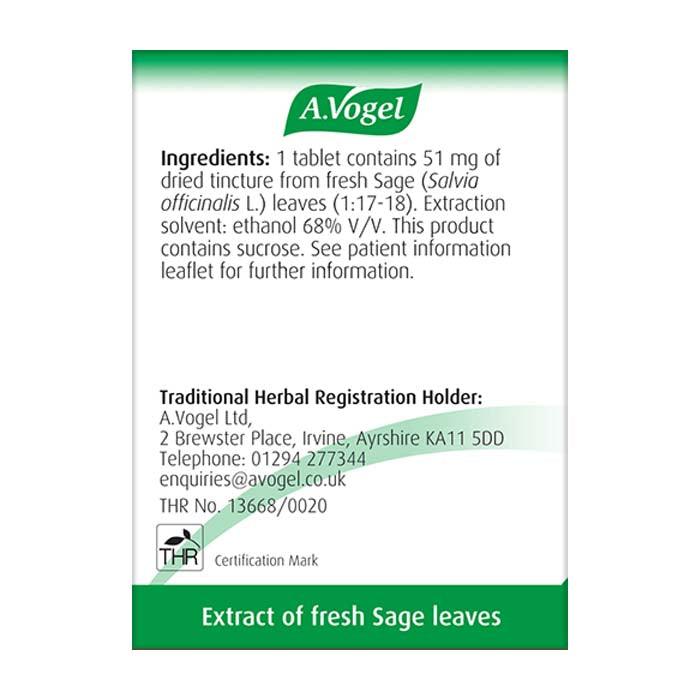 A. Vogel - MenoForce, 30 Tablets - Back