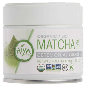 Aiya Matcha - Organic Ceremonial Grade Green Tea Powder, 30g