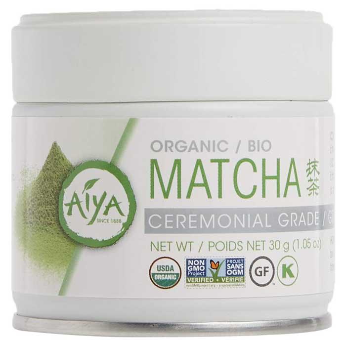 Aiya Matcha - Organic Ceremonial Grade Green Tea Powder, 30g