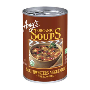 Amy's Kitchen - Org. Soup Fire Roasted Southwestern Vegetable, 398ml