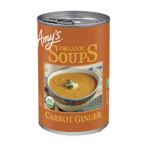 Amy's Kitchen - Organic Soup Carrot Ginger, 398ml