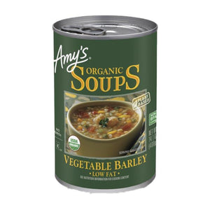 Amy's Kitchen - Organic Soup Vegetable Barley, 398ml