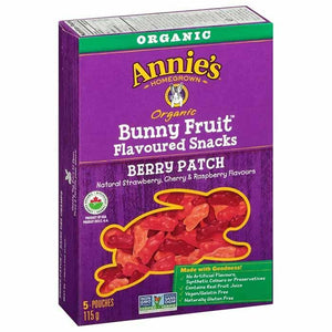 Annie's - Organic Berry Patch Bunny Fruit Snack, 115g