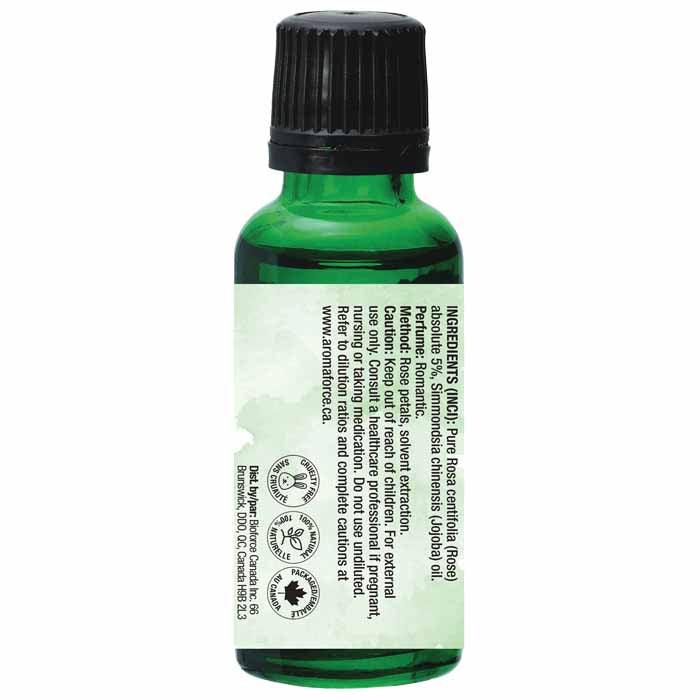 Aromaforce - Rose Absolute Essential Oil Blend, 15ml - Back