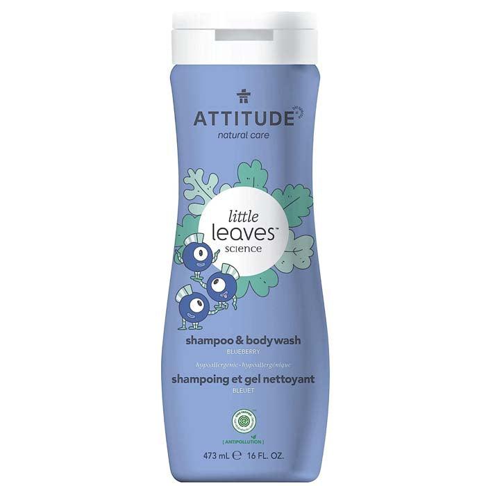 Attitude - 2-In-1 Shampoo & Body Wash - Blueberry, 473ml