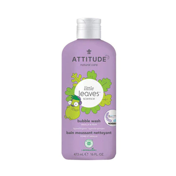 Attitude - Bubble Bath, 473ml - Vanilla & Pear