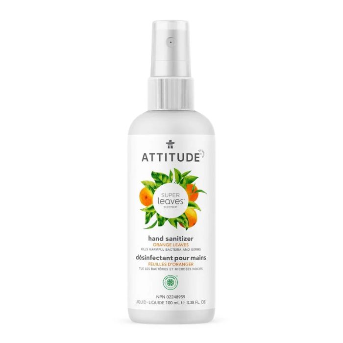 Attitude - Hand Sanitizer Orange Leaves, 100ml