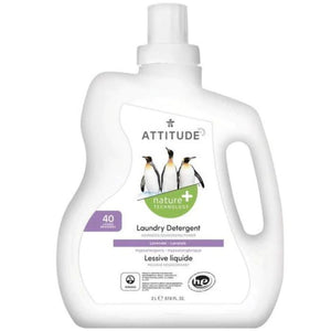 Attitude - Laundry Detergent Lavender - 40 Loads, 2L