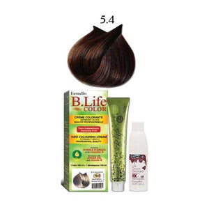 B-Life - Light Copper Brown Hair Coloring Cream, 200ml