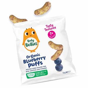 Baby Bellies - Organic Blueberry Puffs, 12g