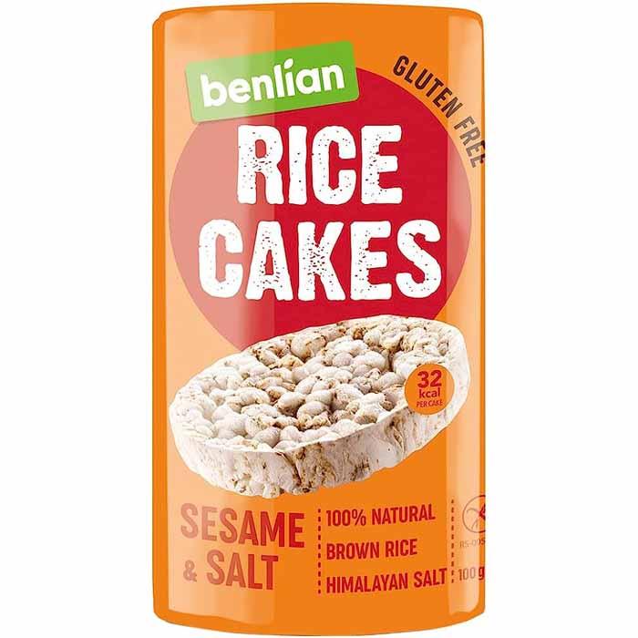 Benlian - Sesame & Salt Rice Cake, 100g