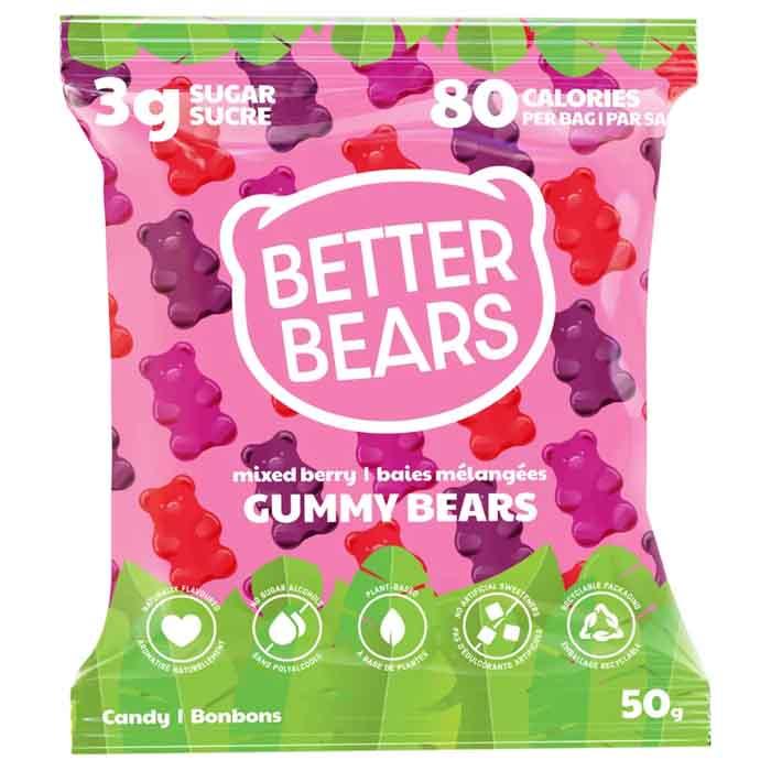 Better Bears - Gummy Mixed Berry Bears, 50g
