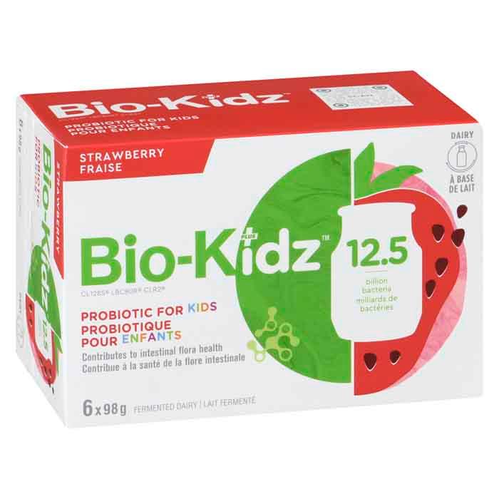 BioK Plus Drinkable Vegan Probiotic Strawberry, 12 Pots PlantX