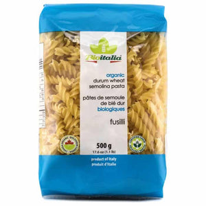 Bioitalia - Organic Durum Wheat Semolina Pasta Fusilli, 500g