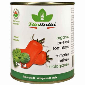 Bioitalia - Organic Peeled Tomatoes With Basil, 796ml