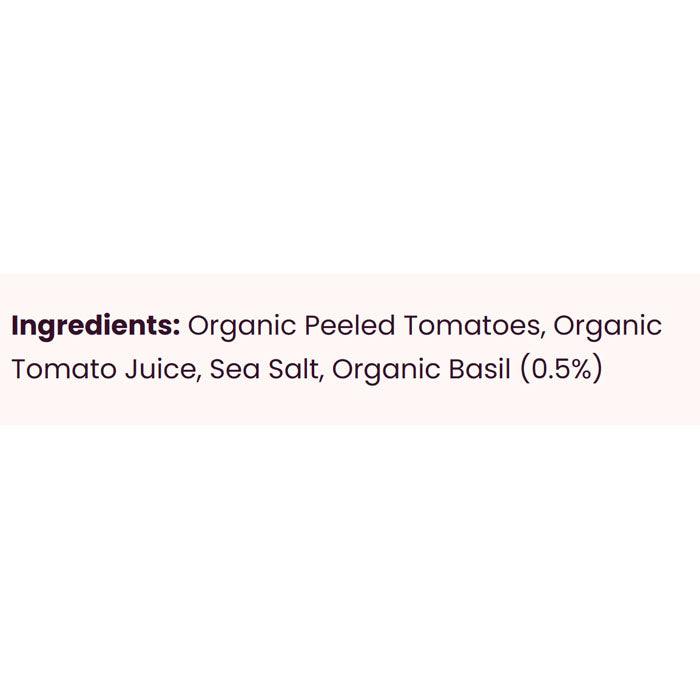 Bioitalia - Organic Peeled Tomatoes, 398ml - Back