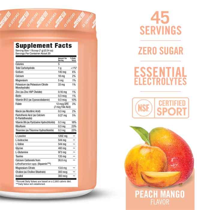 Biosteel - Hydration Mix Peach Mango, 315g - Back