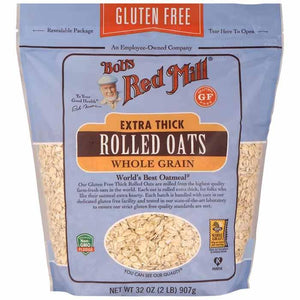 Bob's Red Mill - Organic G-F Extra Thick Rolled Oats, 907g