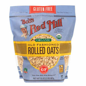 Bob's Red Mill - Organic G-F Old Fashioned Rolled Oats, 907g