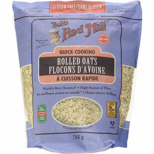 Bob's Red Mill - Organic G-F Quick Cooking Oats, 794g